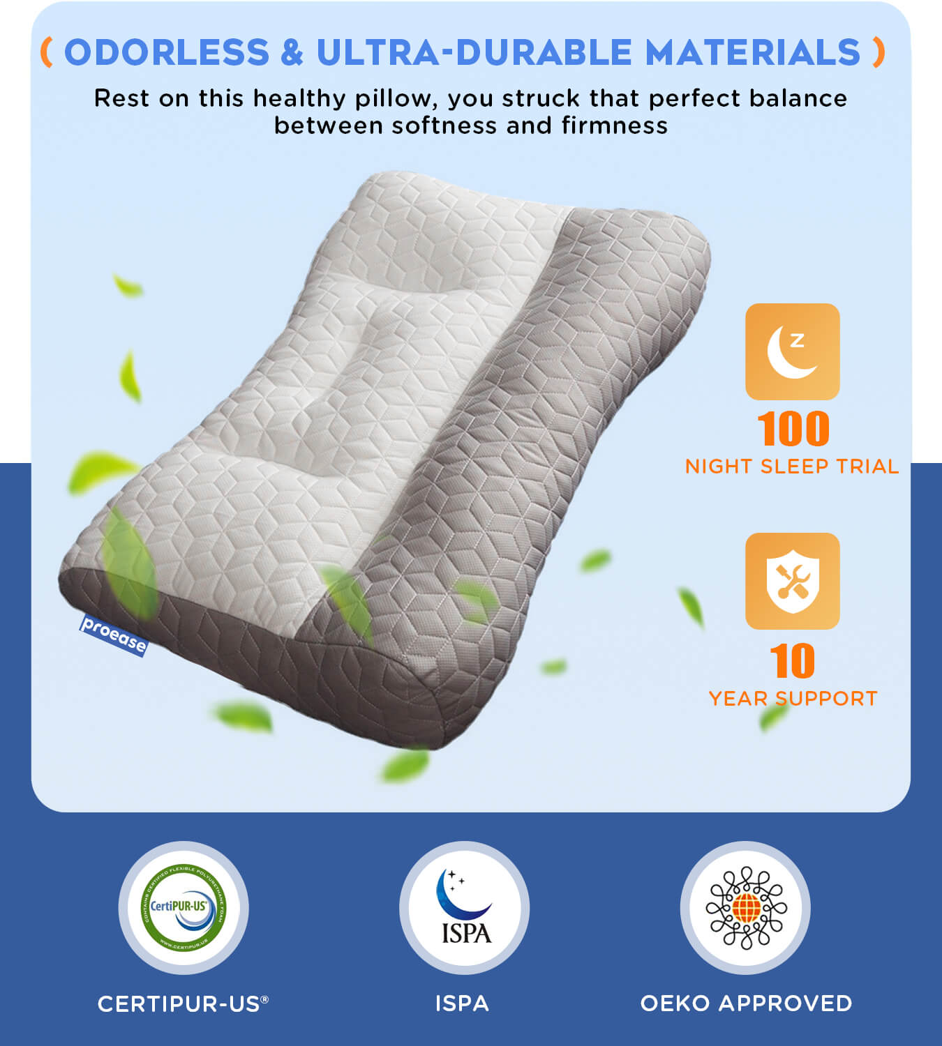 Orthopedic Deep Sleep Pillow