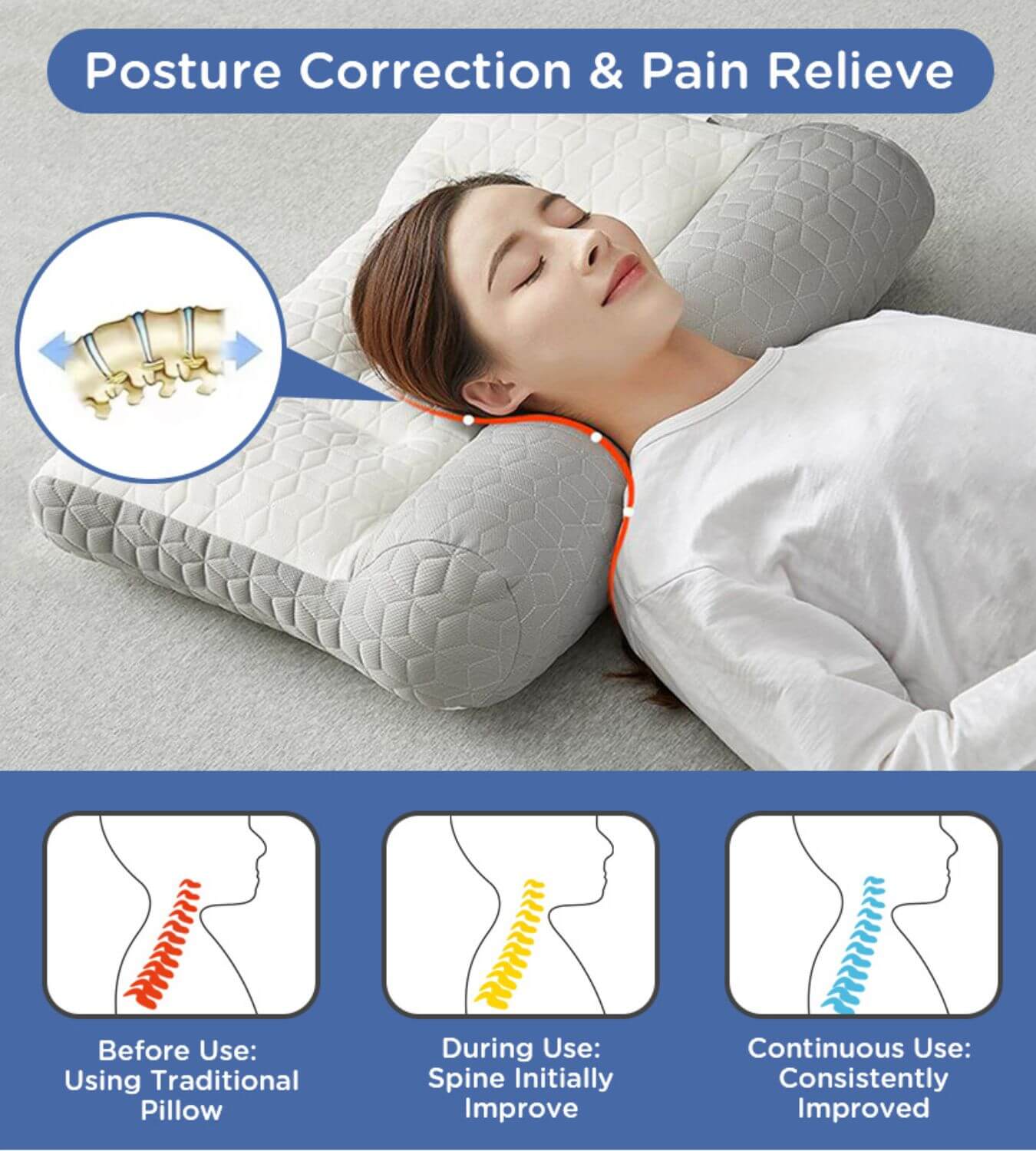 Orthopedic Deep Sleep Pillow